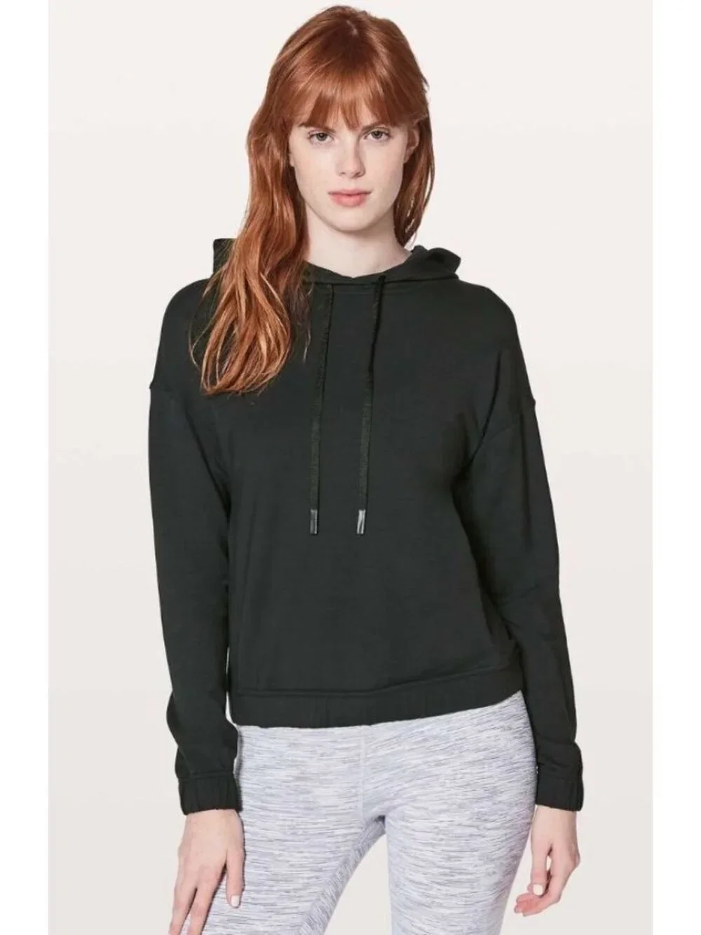 Lululemon Twisted & Tucked Pullover Black-sz 4